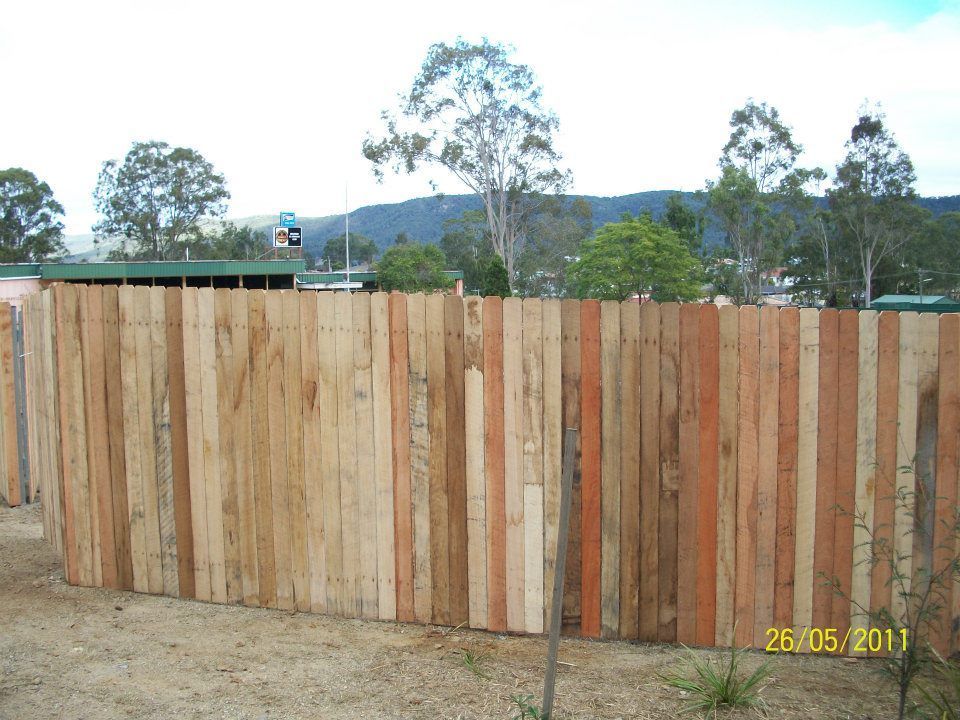 A Picture of A Wooden Fence — Rearden Fencing Pty Ltd in Heatherbrae, NSW