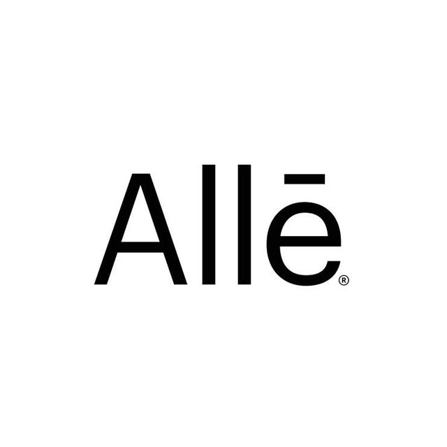 Allē logo in black text on a white background