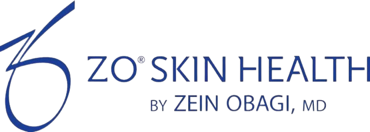 ZO Skin Health logo in blue with stylized “Z” and “by Zein Obagi, MD” tagline