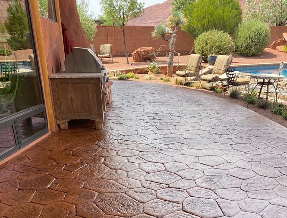 Exterior Concrete Coating — St. George, UT — K.C. Concrete Coating
