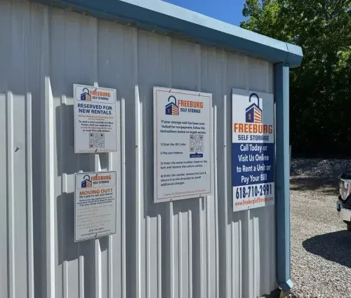 Self-storage property at Gateway Storage in Freeburg, IL