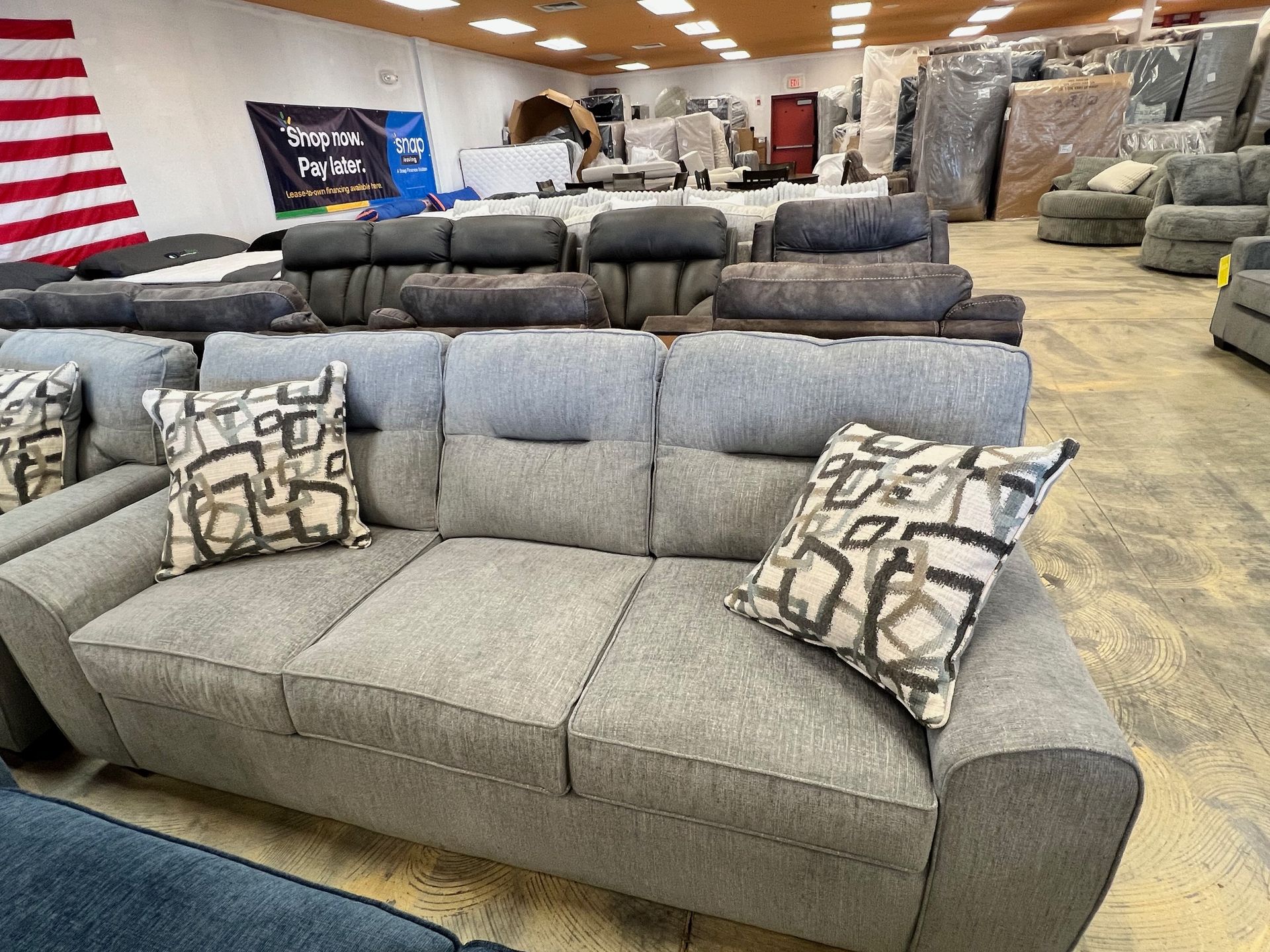 Jody Sofa/Chaise Brown
