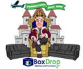 A cartoon of a man sitting on a throne for connecticut 's sofa king