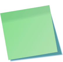 green notepad