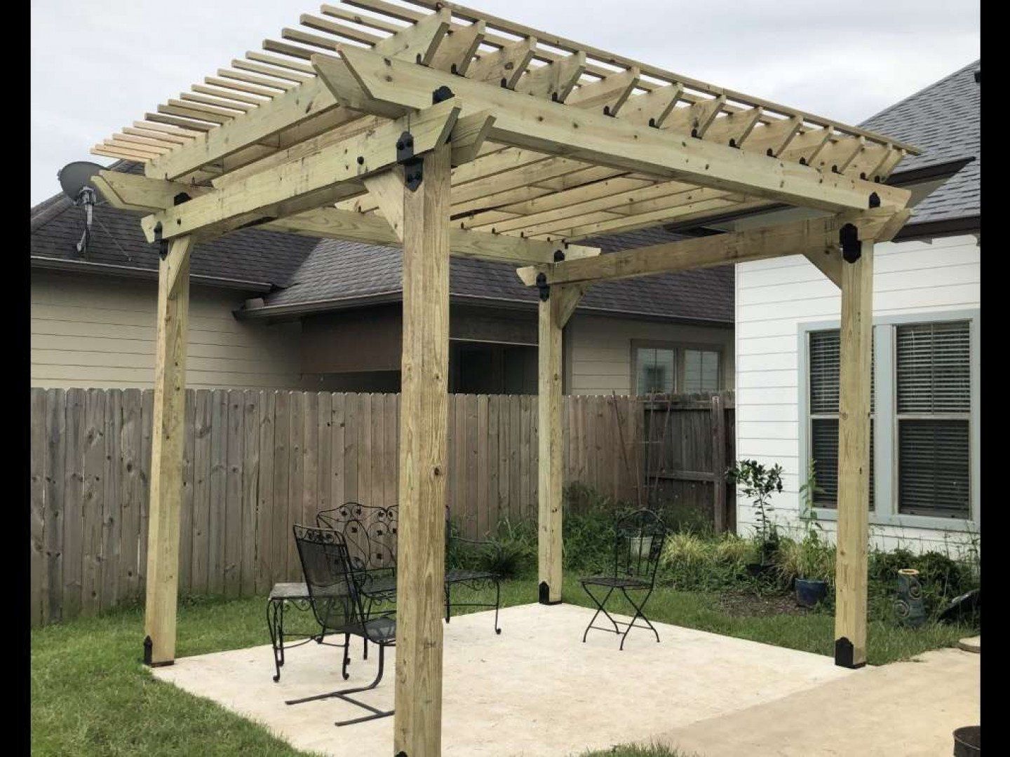 Trust Samson Services to build the ideal pergola