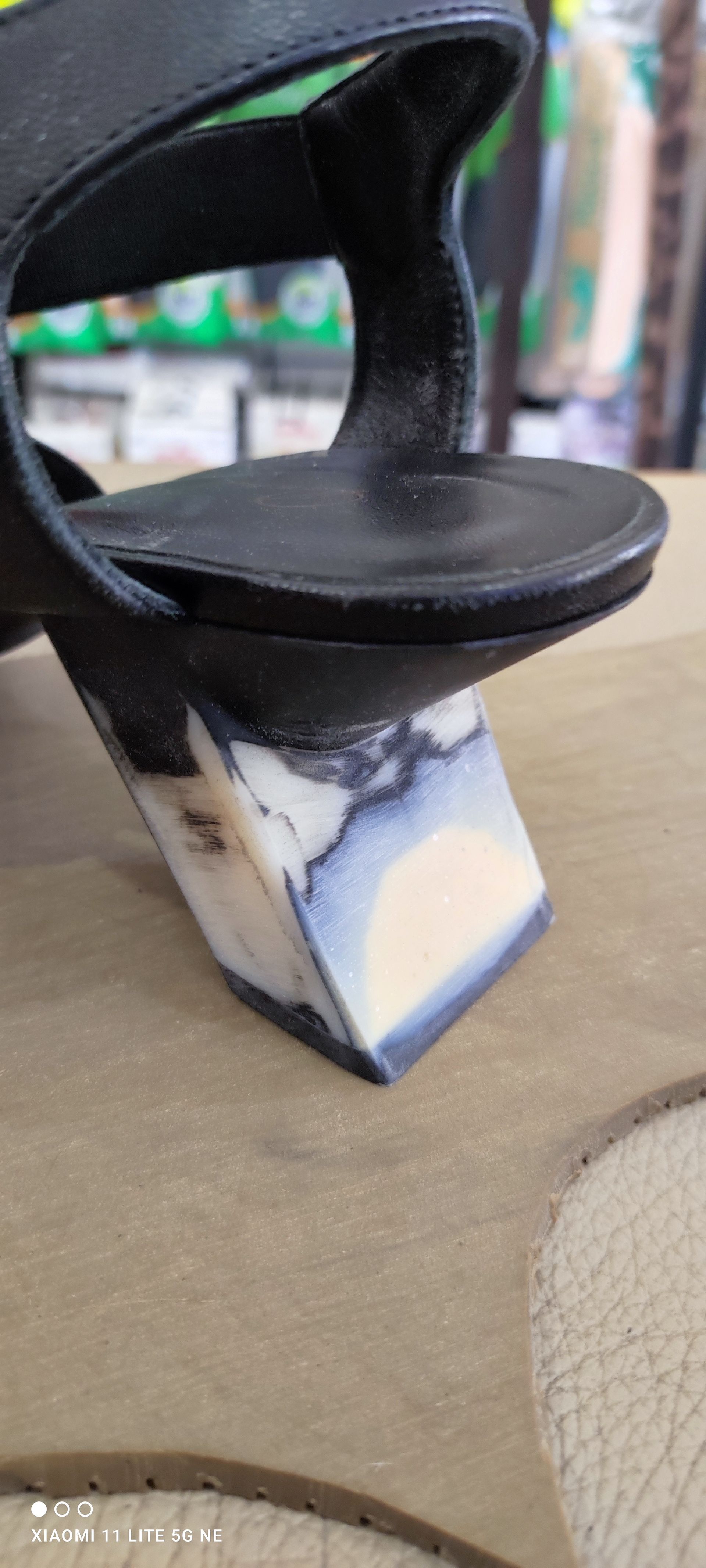 Rifacimento tacco scarpa