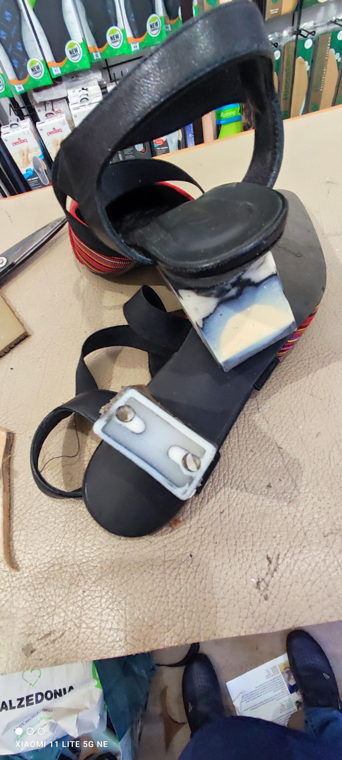 Rifacimento tacco scarpa
