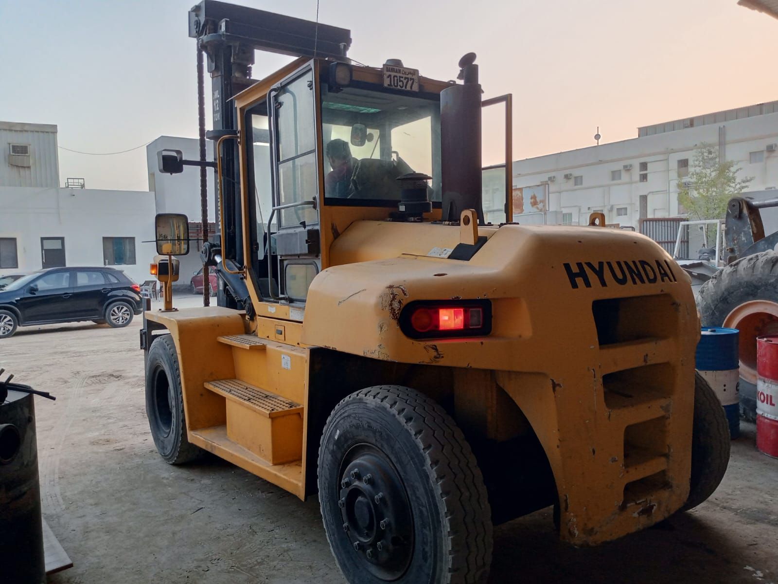 Hyundai forklift 120D-7-12 ton-Diesel forklift 