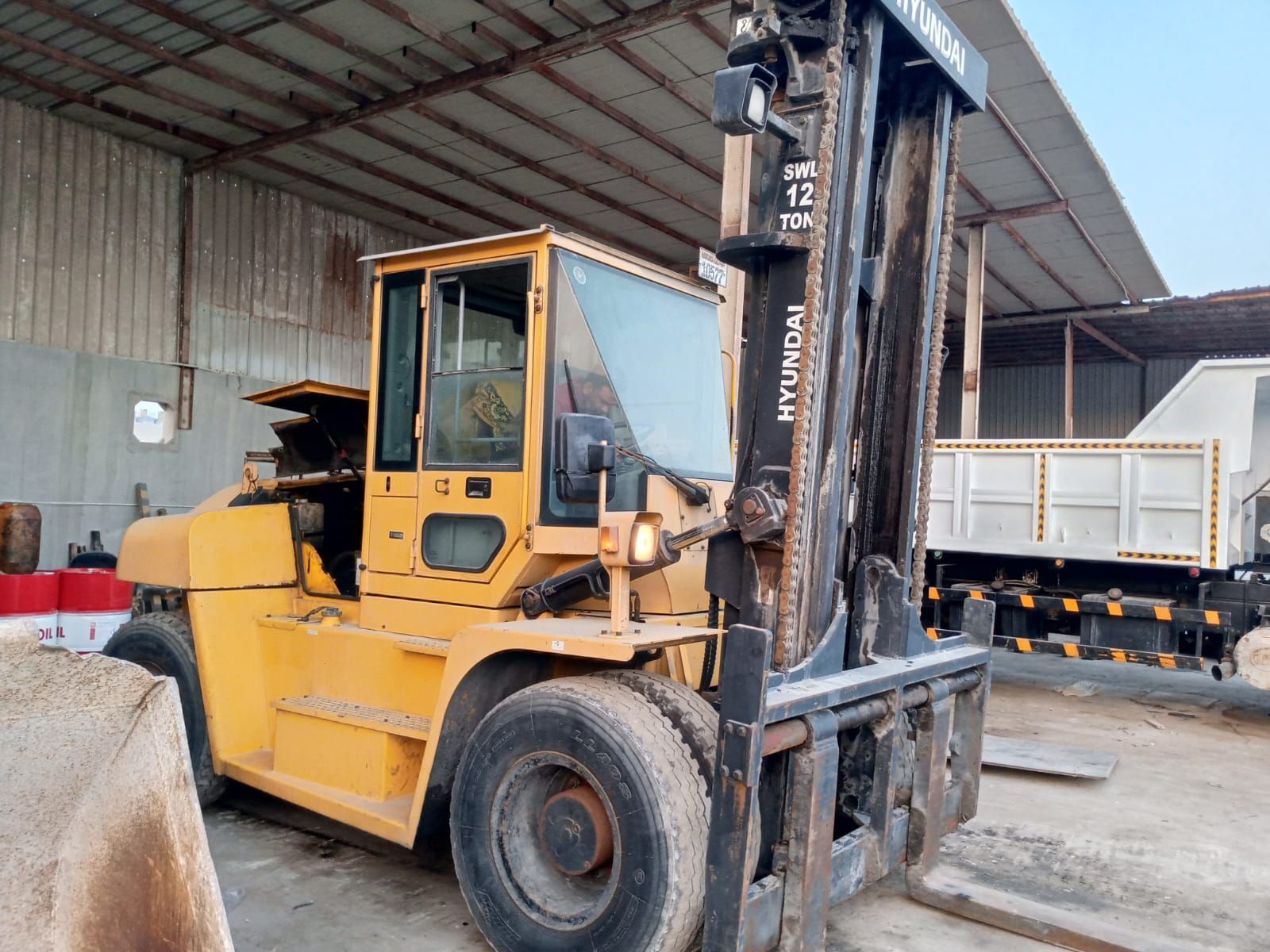 Hyundai forklift 120D-7-12 ton-Diesel forklift 