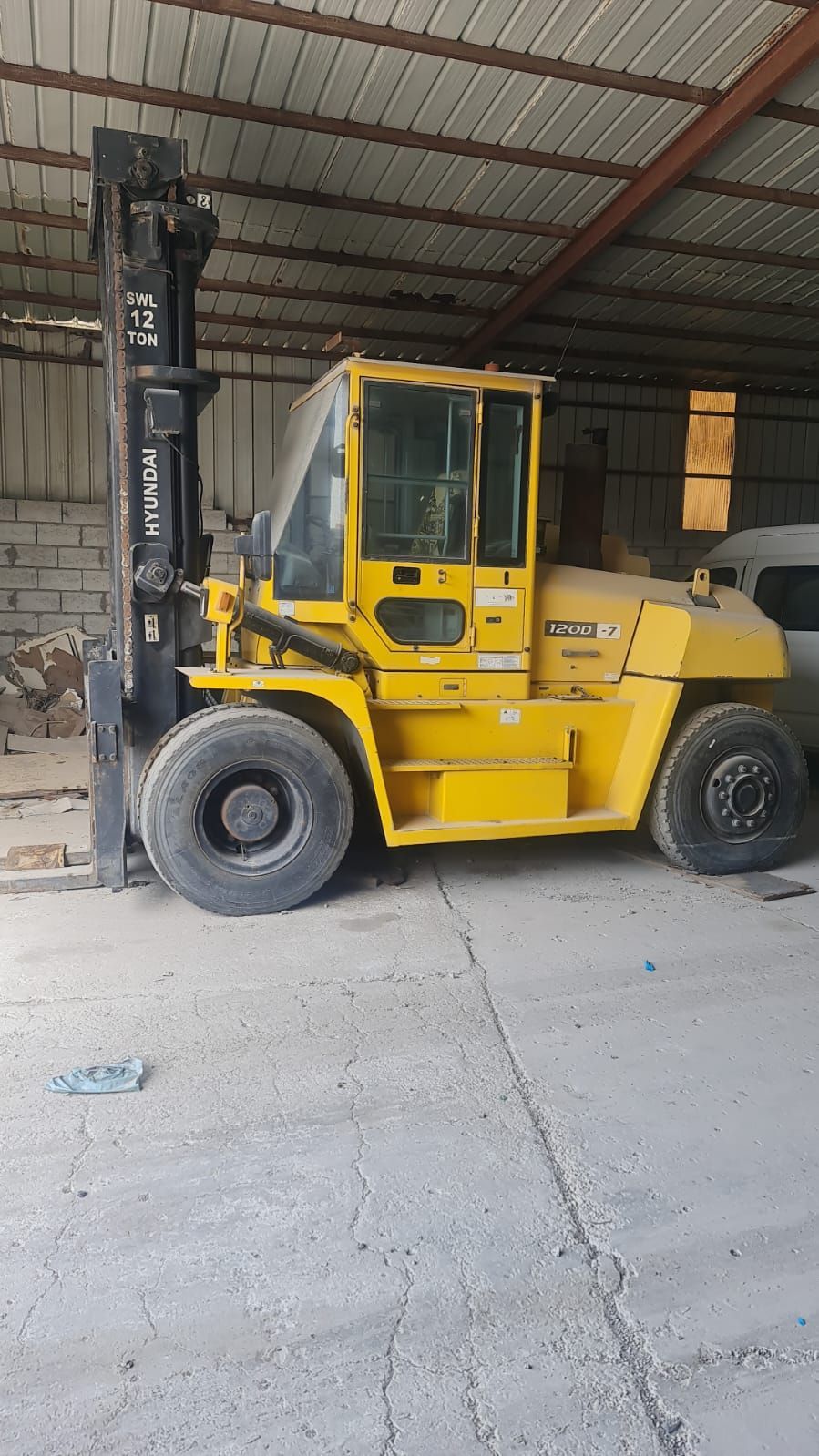 Hyundai forklift 120D-7-12 ton-Diesel forklift 