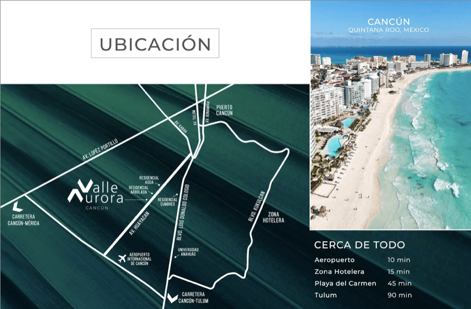 UBICACIÓN CANCÚN