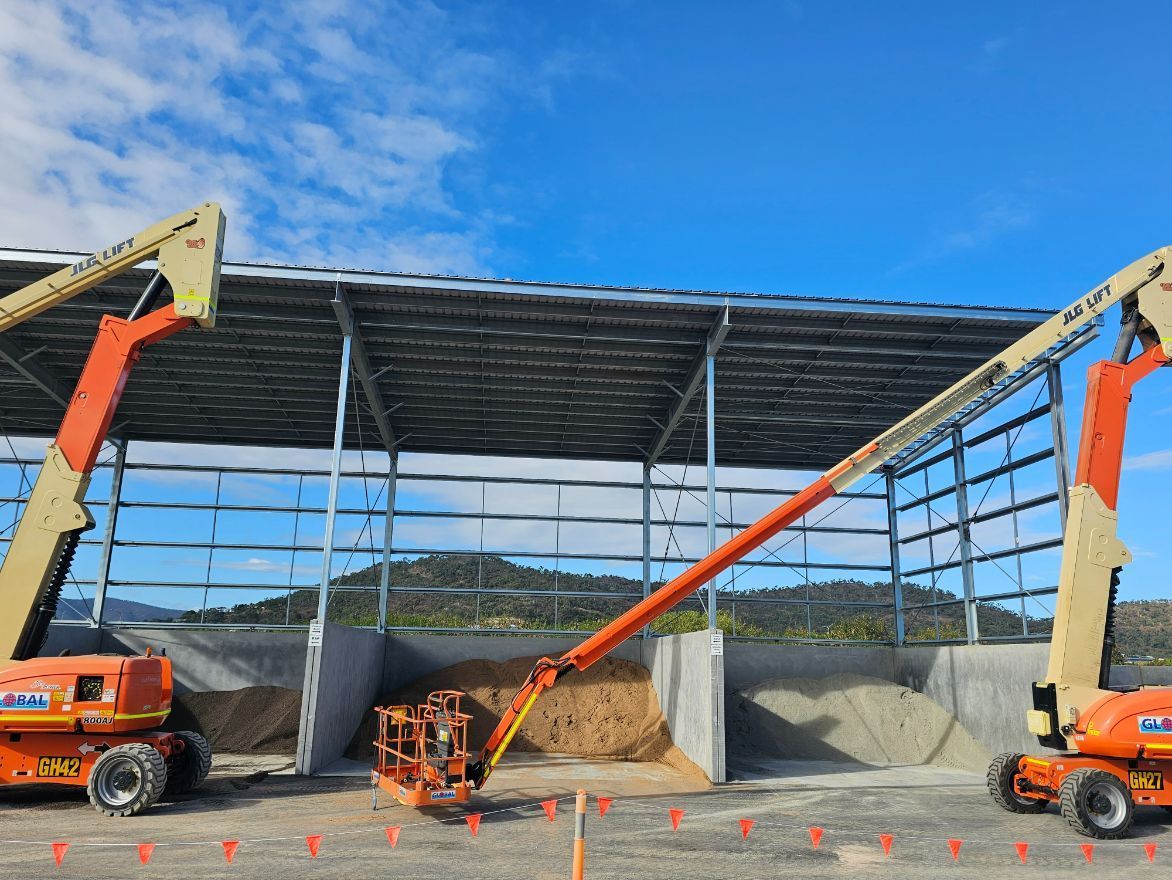 Modern Commercial Building Featuring Glass Facade — Commercial Builder in Townsville, QLD