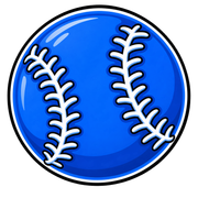 Westwood Baseball League logo with text and crossed bats and a baseball graphic.