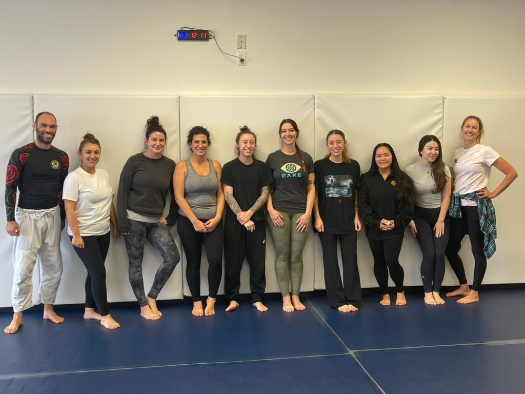 women's self defense seminar class picture