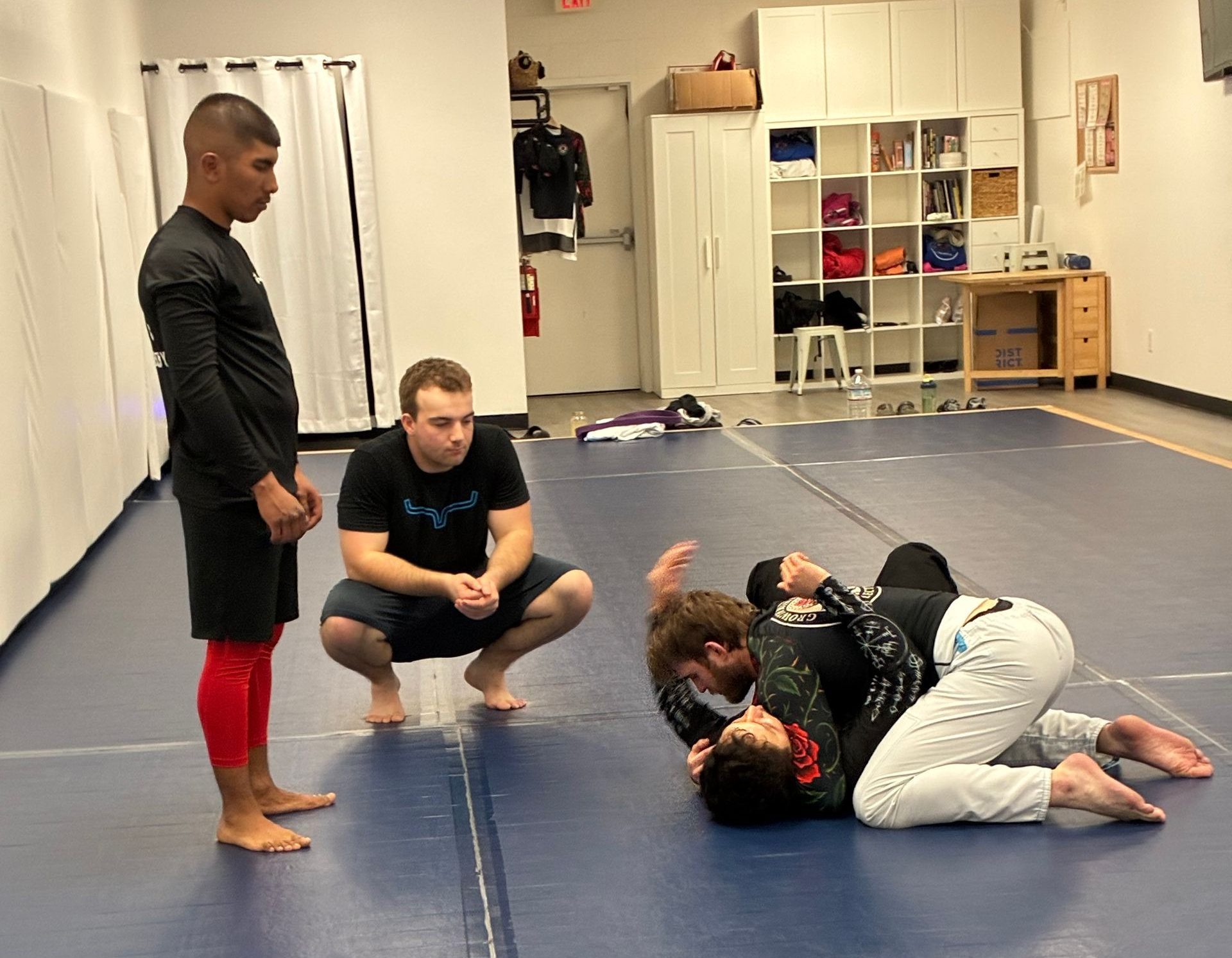 Adult beginner BJJ coaching