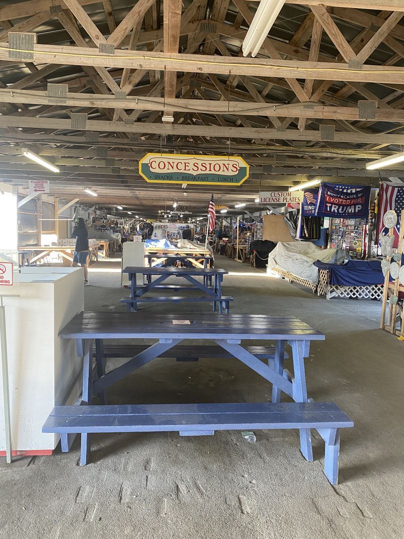 Food Tables — Newport, NC – Newport Flea Mall