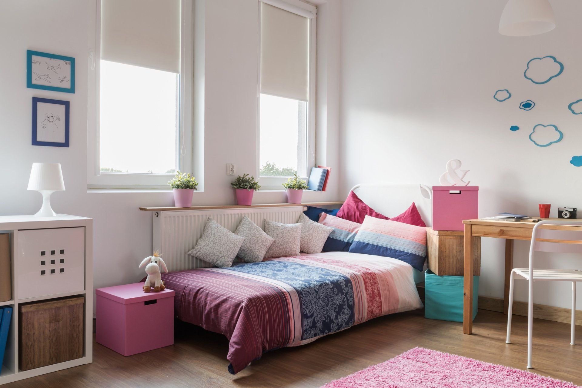 Kids Bedroom Purple Theme