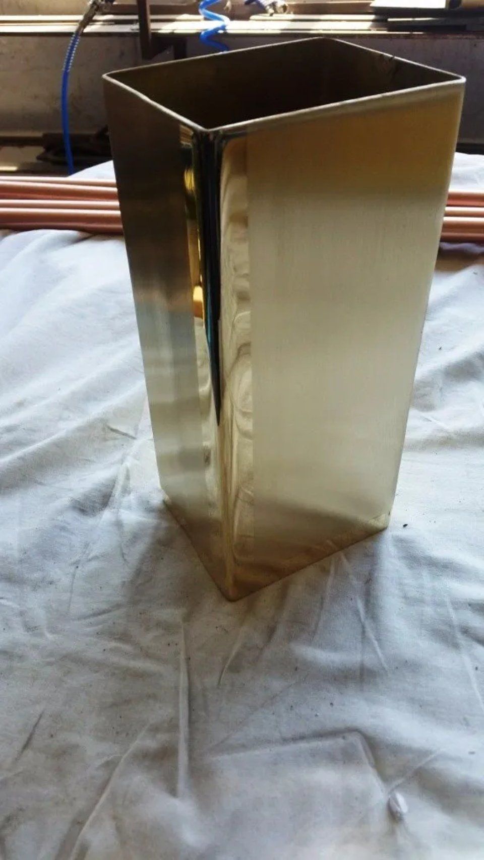 Portafiori ottone