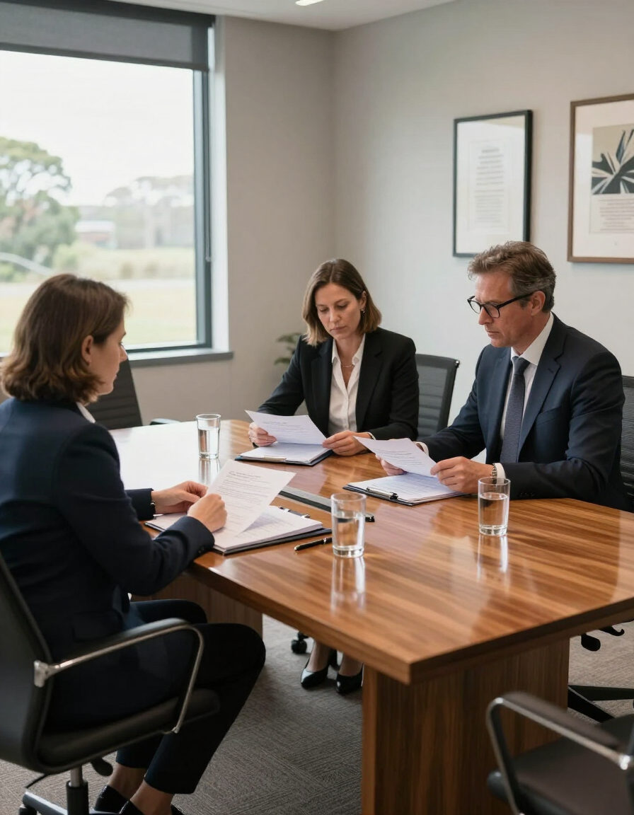 Pathway lawyers consulting with a client