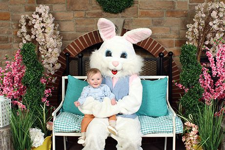 Easter Bunny portrait