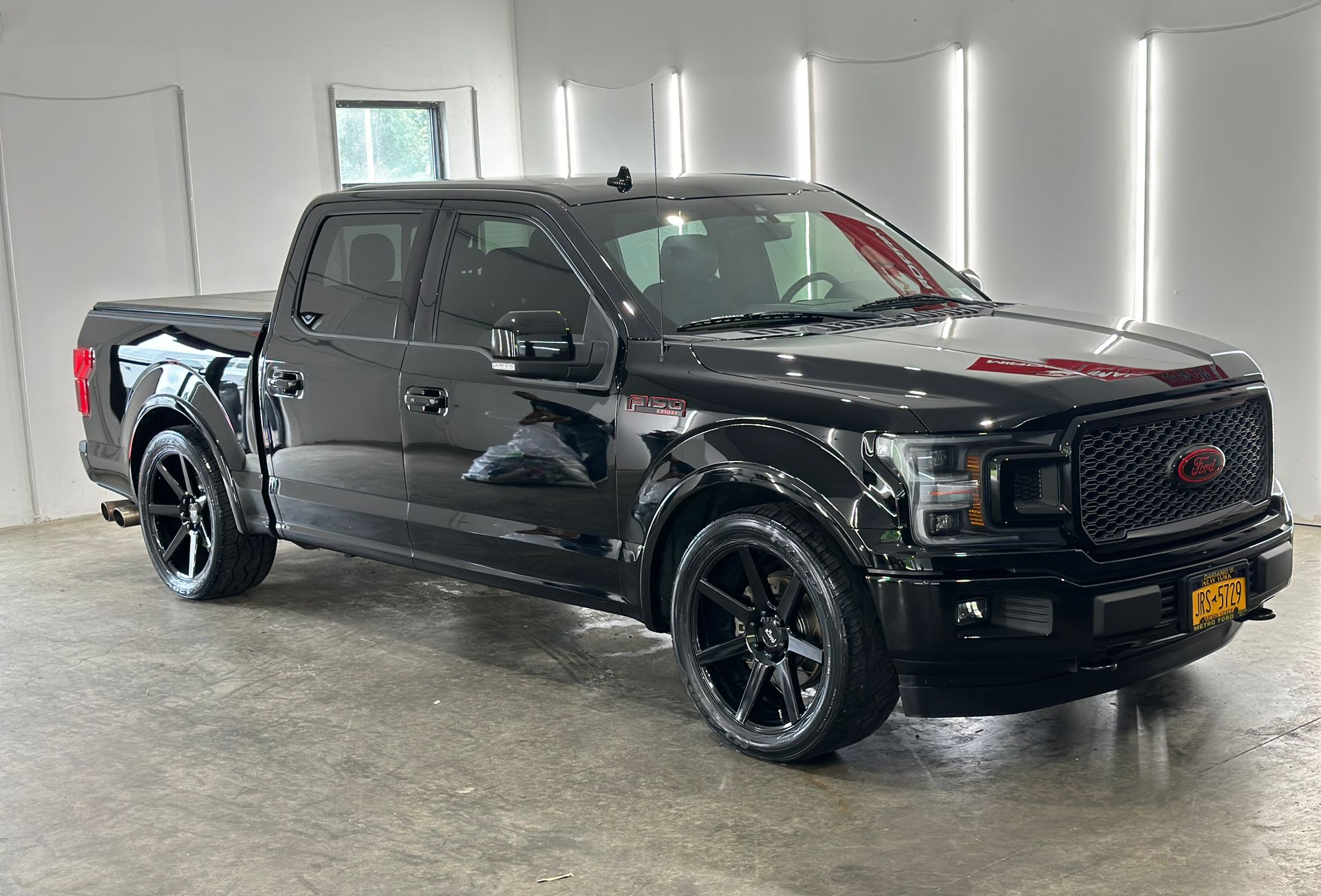 A black car