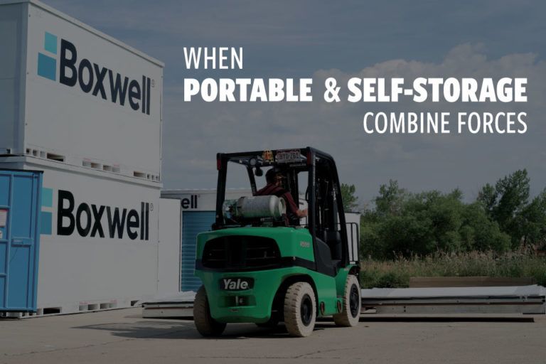 when portable & self-storage combine forces banner