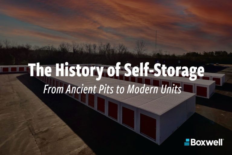 THE HISTORY OF SELF-STORAGE: FROM ANCIENT PITS TO MODERN UNITS