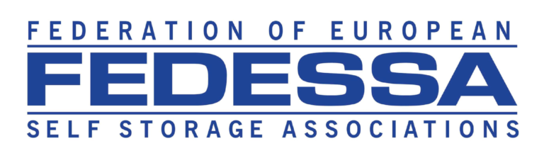 a logo for the federation of european self storage associations