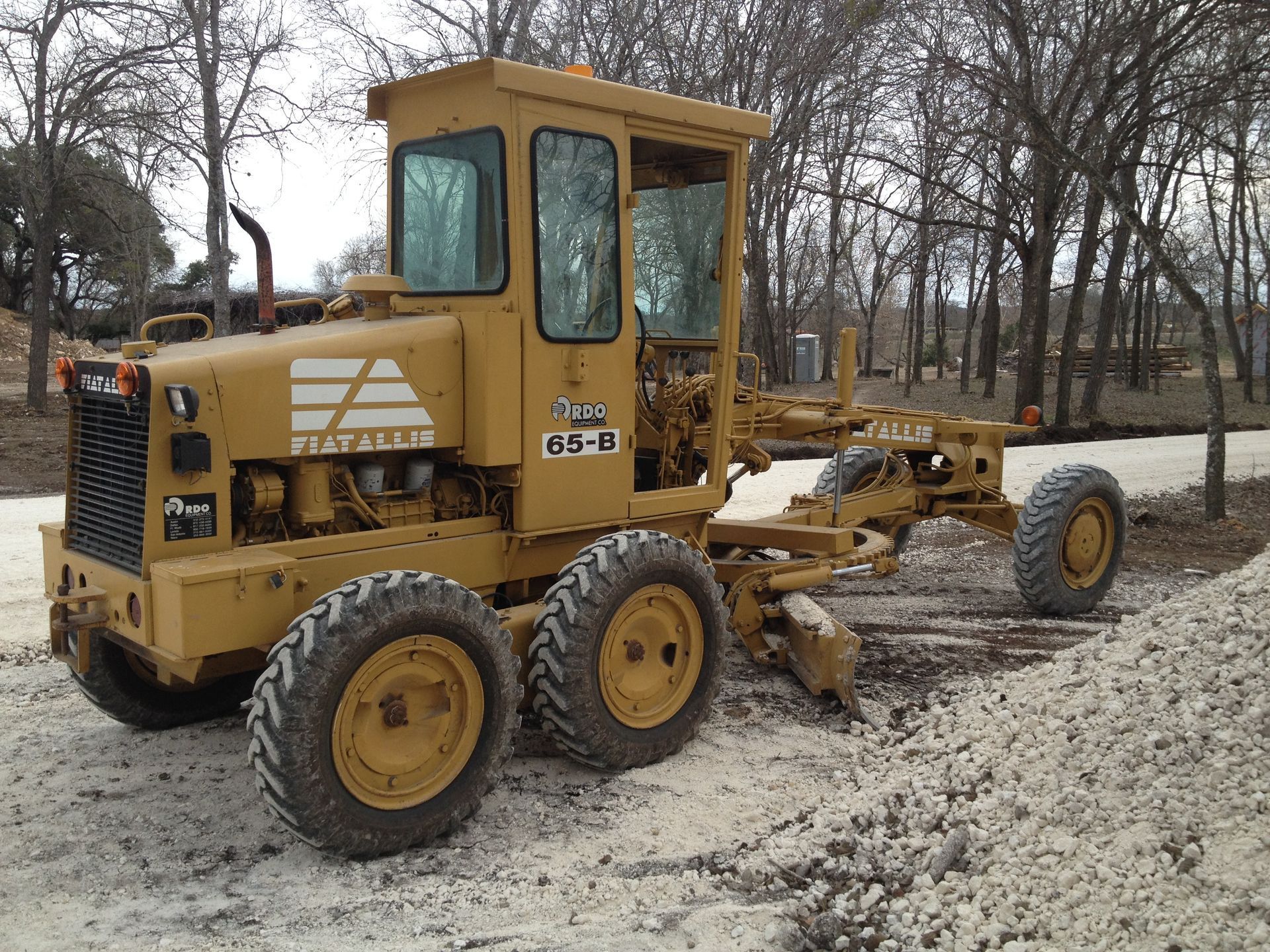 Motor Grader — Bulverde, TX — Bobby Georg Construction Inc