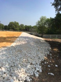 Stones Near Horse Arena — Bulverde, TX — Bobby Georg Construction Inc