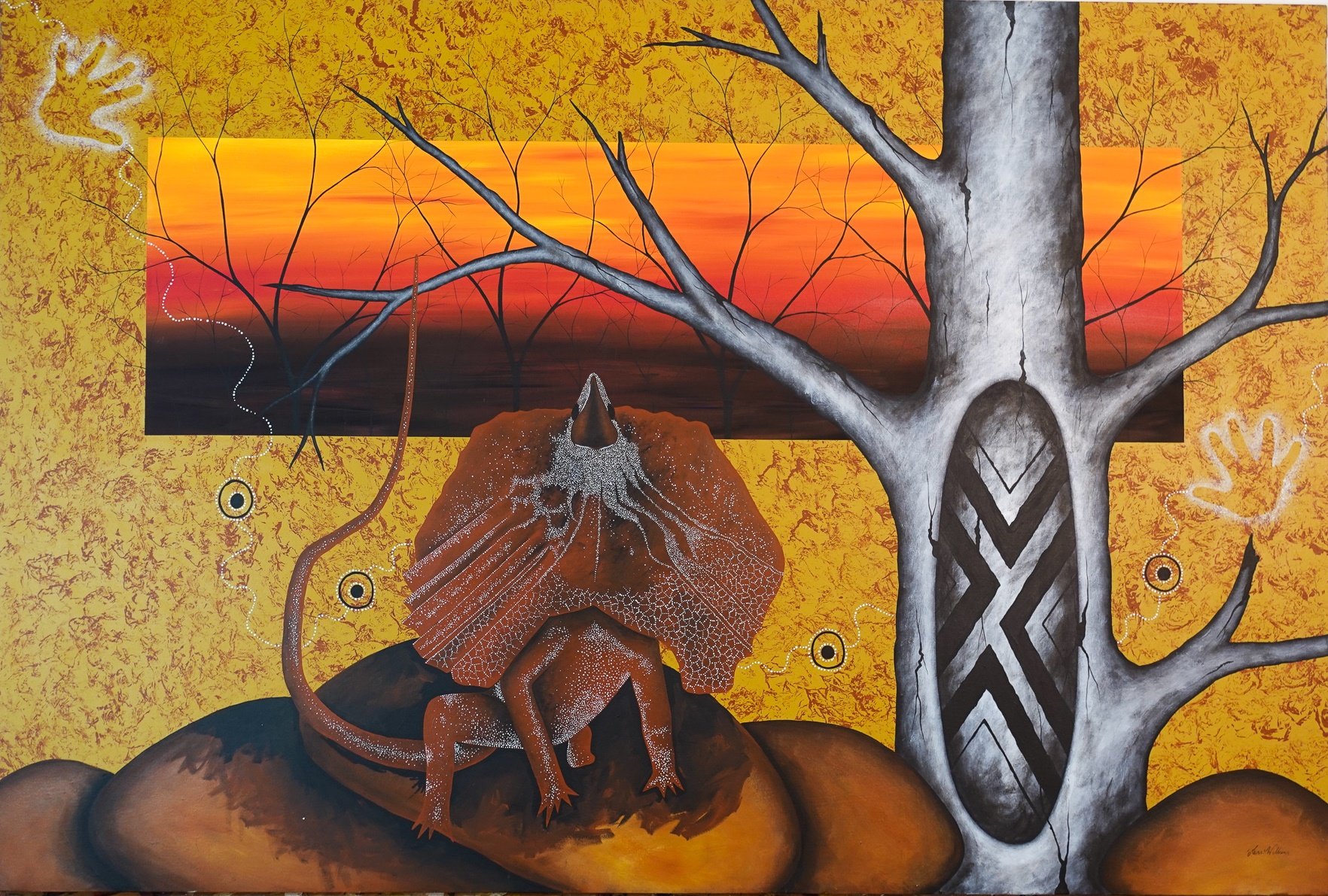Black Door Gallery introduces Aboriginal artist Kevin Williams