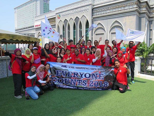 Everyone Counts team building photos
