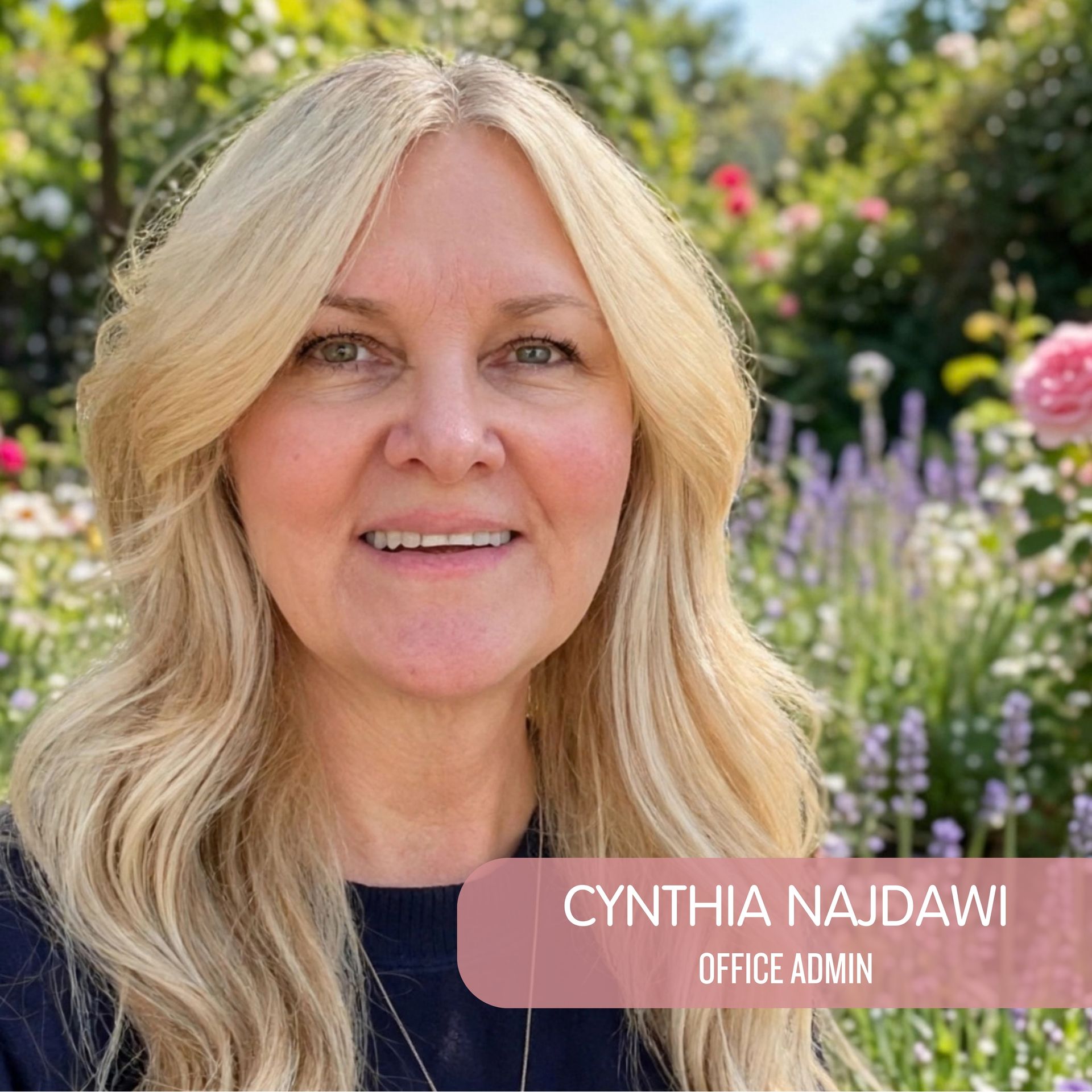 Cynthia Najdawi, Office Admin