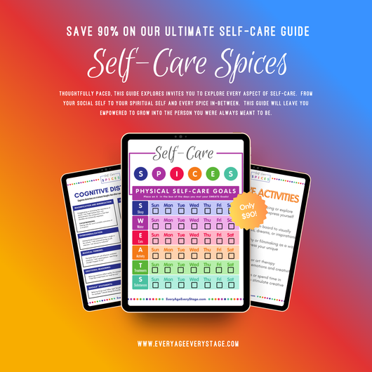The Complete Self-Care SPICES Bundle - All 6 Guided Workbooks by Lana Draney Smith, LPC
