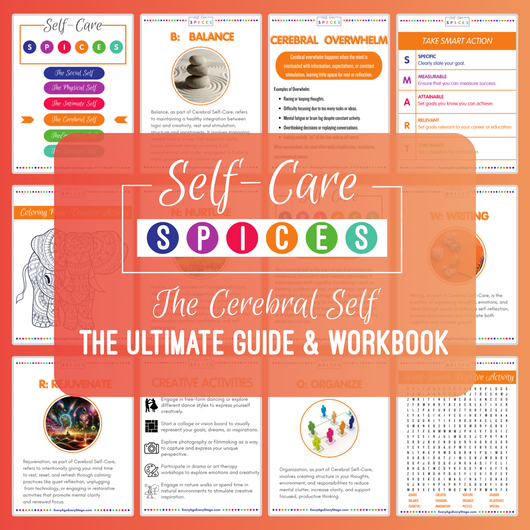 The Cerebral Spice Self-Care Workbook - Mental Wellness and Intellectual Growth