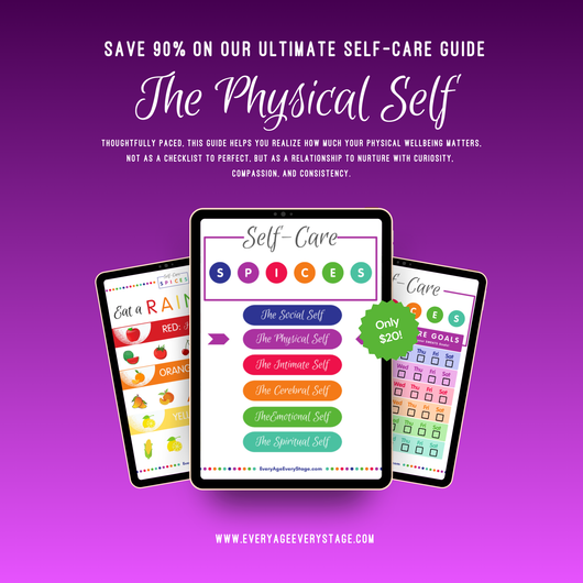 The Physical Spice Self-Care Workbook - Body Awareness and Physical Wellbeing