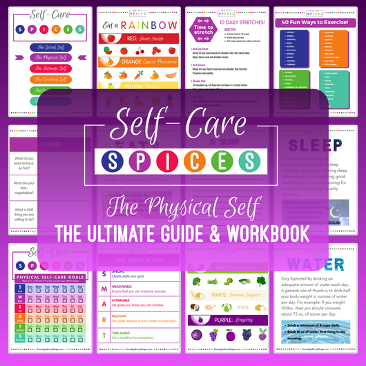 The Physical Spice Self-Care Workbook - Body Awareness and Physical Wellbeing