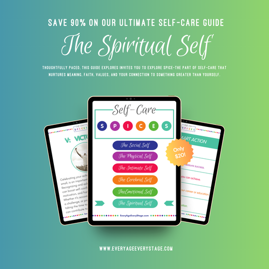 The Spiritual Spice Self-Care Workbook - Purpose, Meaning and Inner Peace