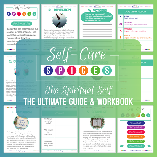 The Spiritual Spice Self-Care Workbook - Purpose, Meaning and Inner Peace