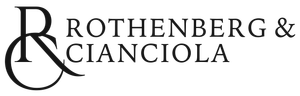 Logo for Rothenberg & Cianciola, with a stylized