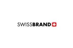 El logotipo de la marca suiza está sobre un fondo blanco.