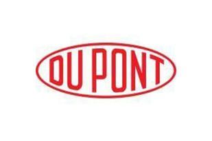 El logotipo de DuPont es un óvalo rojo sobre un fondo blanco.