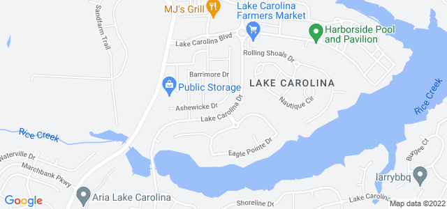 Map of business location