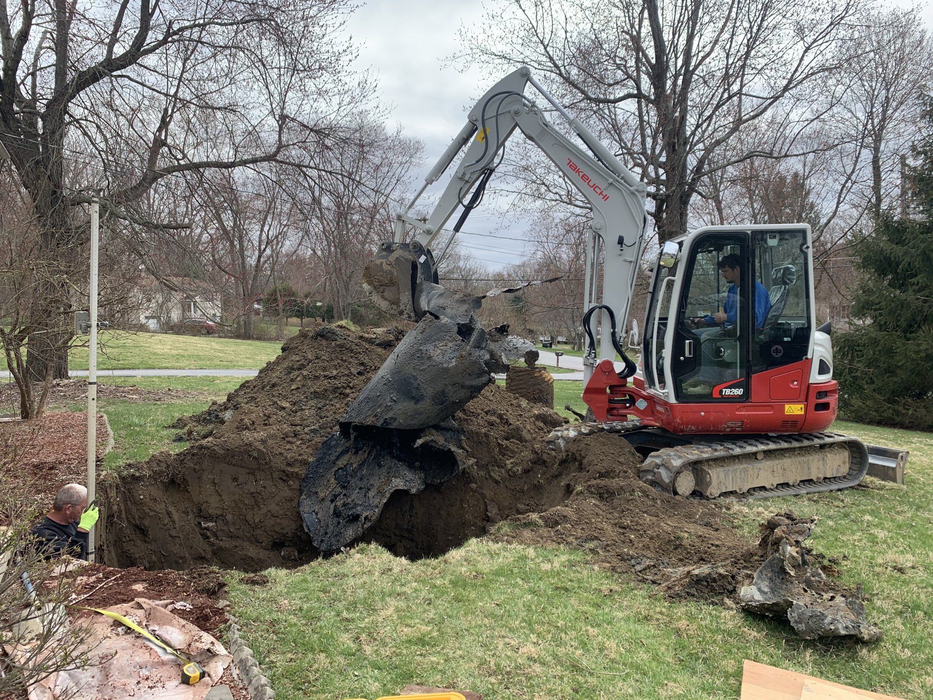 Septic Tank Installation — Mahopac, NY — Evans Septic Tank Service Septic Tank Installation — Mahopac, NY — Evans Septic Tank Service