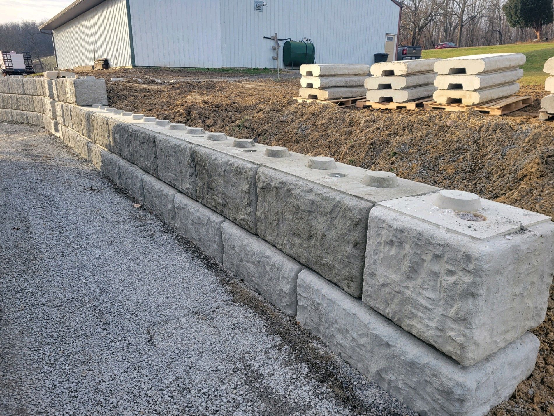 concrete bin block