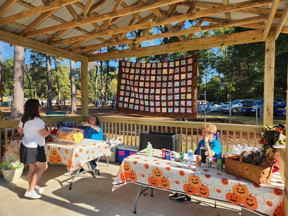 Pumpkin Patch Crafts and Vendor Show with fall pumpkins and artisan booths