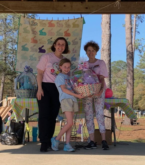 Spring Bunny Shop Hop outdoor market