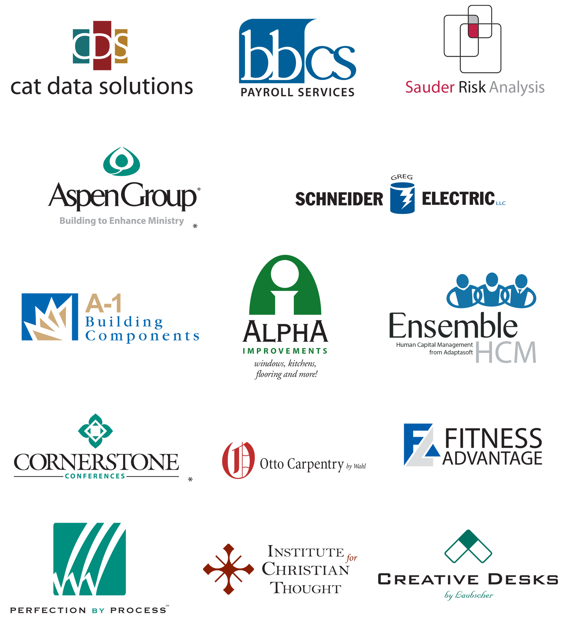 A collection of logos designed by dan weerts creative