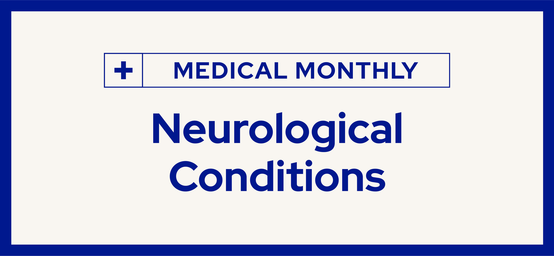 Medical Monthly logo and title “Sleep & Insomnia” in blue on a white background
