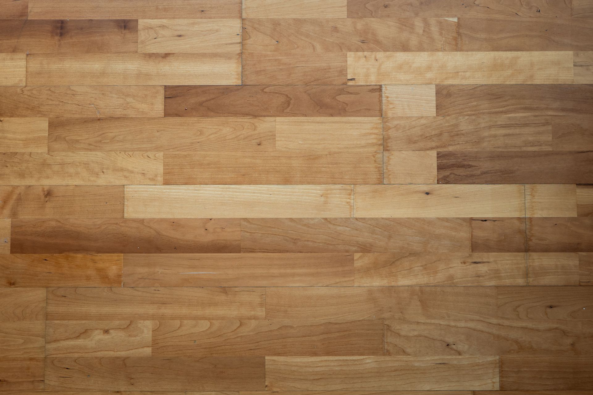 Wood countertop top view